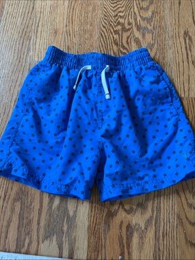 Blue Rooster Collection Royal Blue Star Print Kids Swim Shorts